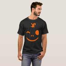 Rolig Halloween orange pumpa ansikte