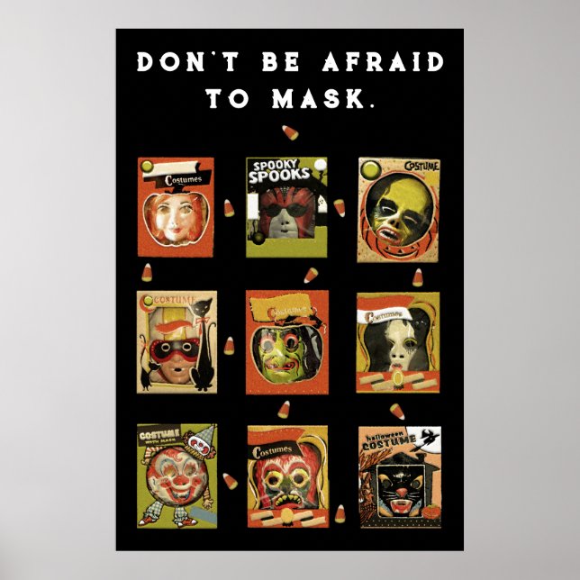 Rolig Halloween Poster (Framsidan)