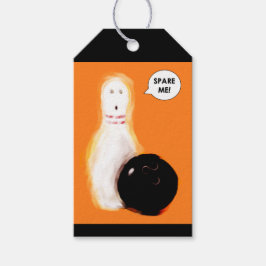 Rolig Halloween Presentetikett