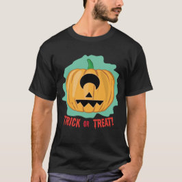 Rolig Halloween-pumpa T Shirt
