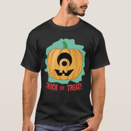 Rolig Halloween-pumpa T Shirt
