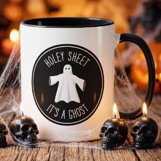 Rolig Halloween-punsmug - Håligt lakan, det är en Kaffemugg