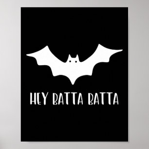 Rolig Halloween-sälj mjukt Hey Tta-punch tränare p Poster