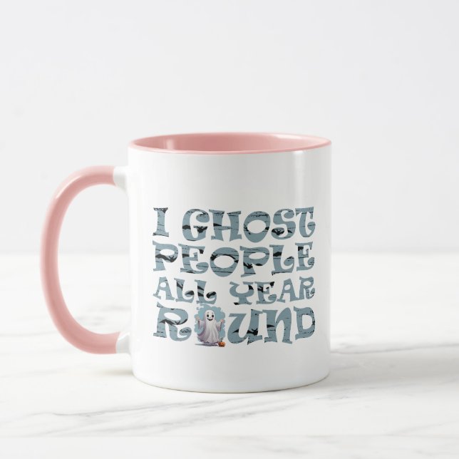 Rolig Halloween-satsning Mugg (Vänster)