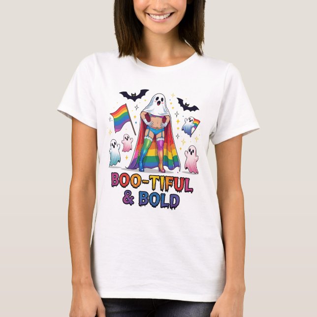 Rolig Halloween - Skräck säsong T Shirt (Framsida)
