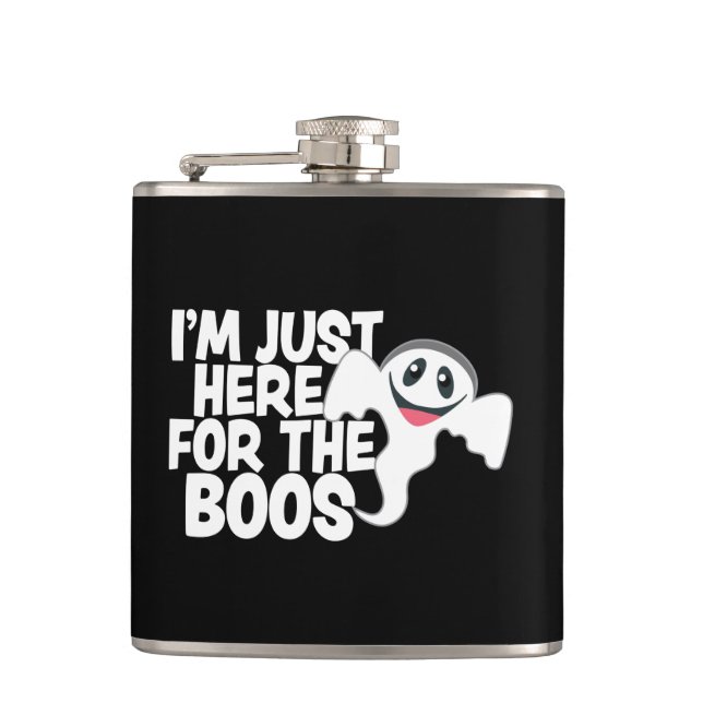 Rolig Halloween-spöke Boos Pun  Fickplunta (Framsidan)