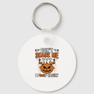 Rolig Halloween Spökpumpa Citat Vektor Design_ Nyckelring
