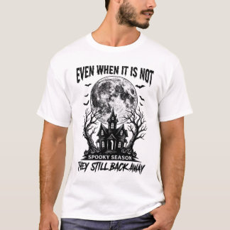 Rolig Halloween-tröja Skum säsong Spring Desig T Shirt