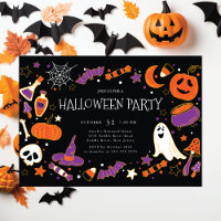 Rolig Halloweenfest för barn