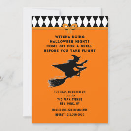 Rolig Halloweenfest Inbjudningar