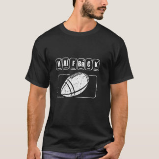 Rolig Halvback Älskare Periodiska Element Halvback T Shirt