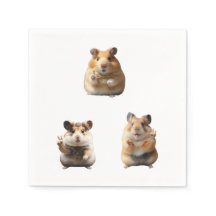 Rolig Hamster Meme Fredstecken