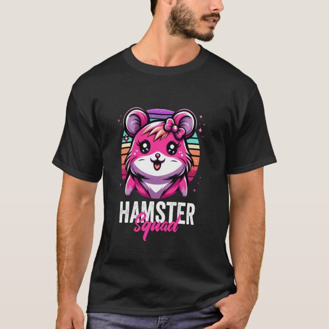 Rolig Hamstertrupp Roliga Hammy T Shirt (Framsida)