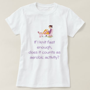 Rolig handarbeteT-tröja T Shirt