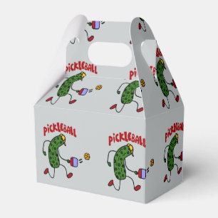 Rolig handlingknipa som leker den Pickleball Presentaskar