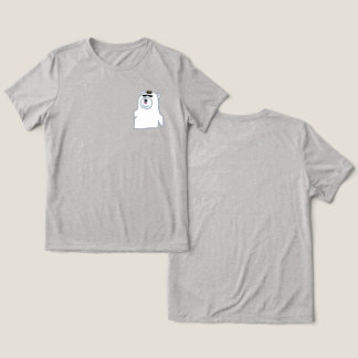 Rolig handritad isbjörn t shirt