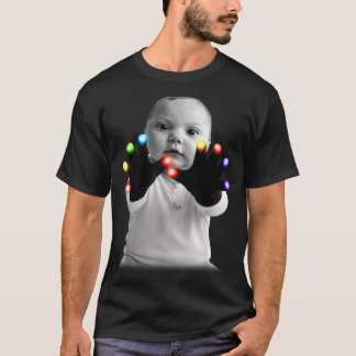 Rolig handskbaby meme nisch design nya föräldrar M T Shirt