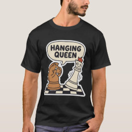 Rolig Hängande Dam Schack Blunder T-Shirt
