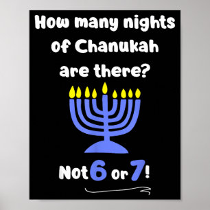 Rolig Hanukkah 67 Meme Lärare Hur Många Nätter Av Poster