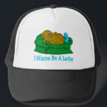 ROLIG HANUKKAH SKJORTA 'IWANT SOM ÄR A LATKE TRUCKERKEPS<br><div class="desc">GE DENNA UNIKA CHANUKAH-GÅVA - ETT SOFFAPOTATISORDSTÄV, " SOM JAG ÖNSKAR ATT VARA EN LATKE" TILL FAMILJEN OCH VÄNNER.  Den judiska HUMORN GÅR ett LÅNGT LÅNGT.</div>