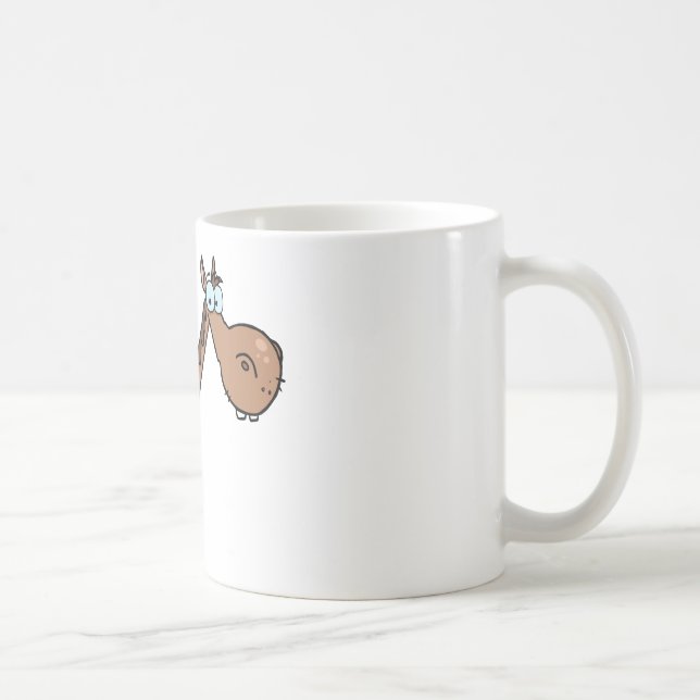 Rolig häst kaffemugg (Höger)