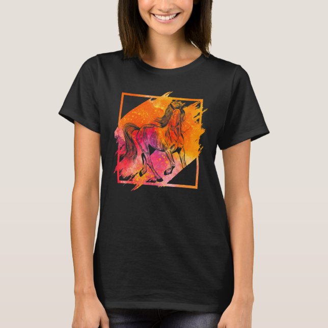 Rolig hästcitat Hästar_10 T Shirt (Framsida)