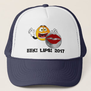 Rolig hatt för 2017 förmörkelse: Eek! Läppar!  Truckerkeps