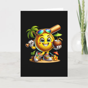Rolig Hawaii Softll Ll Hawaiian Tropisk Sommar St Kort