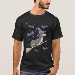 Rolig Häxkvast Taxar Älskare Kuslig Hal T Shirt