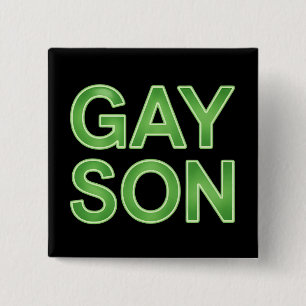 Rolig HBTQ-stolt son Knapp