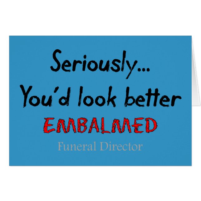 Rolig Hearsedesign för begravningsentreprenör/för Hälsningskort (Framsidan Horizontal)