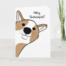 Rolig Hej Du Hund "Jag älskar dig"