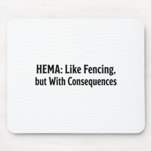Rolig Hema Tröja - Som Fäktning Men Med Konsekvens Musmatta