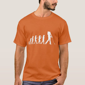 Rolig herr golf golfande grottman evolution t shirt