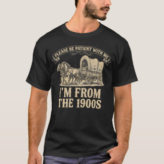 Rolig herrtröja från 1900-talet - Födelsedagsprese T Shirt