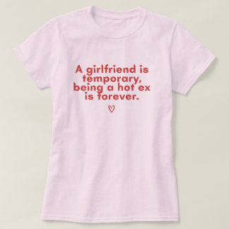 Rolig het ex-citat t-shirt för kvinnor