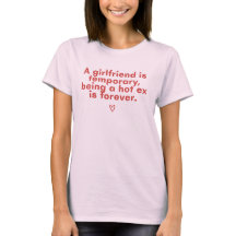 Rolig het ex-citat t-shirt för kvinnor