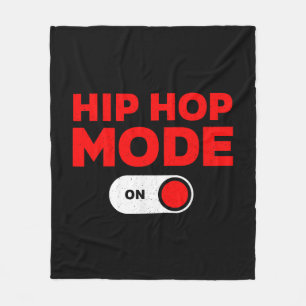Rolig Hip Hop-design För Män Kvinnor 90s Hip Hop D Fleecefilt