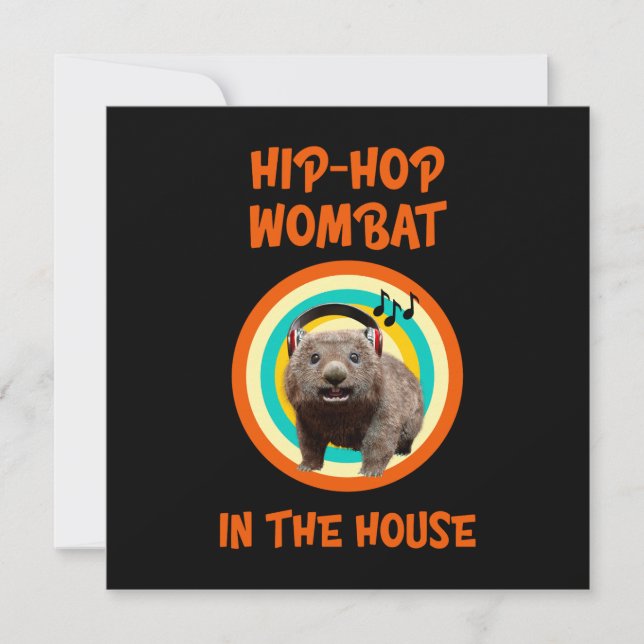 Rolig Hip-hop Vombat i Huset (Framsida)