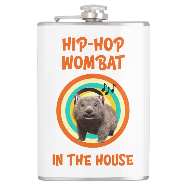Rolig Hip-hop Vombat i Huset Fickplunta (Framsidan)
