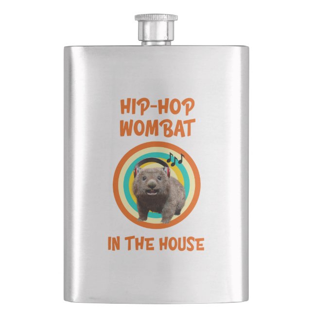 Rolig Hip-hop Vombat i Huset Fickplunta (Framsidan)