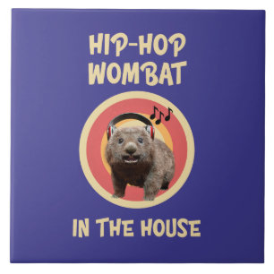 Rolig Hip-hop Vombat i Huset Kakelplatta
