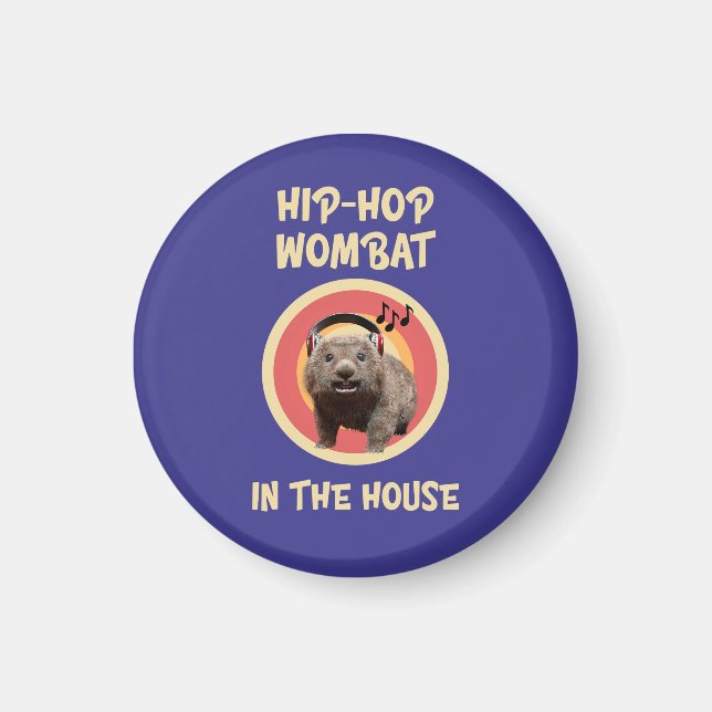 Rolig Hip-hop Vombat i Huset Magnet (Framsidan)