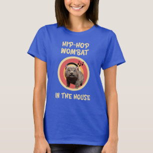 Rolig Hip-hop Vombat i Huset T Shirt