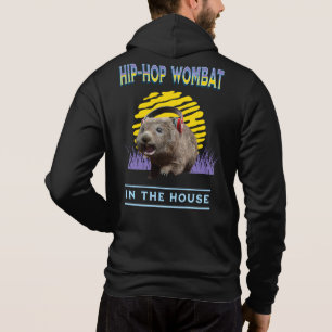 Rolig Hip Hop Wombatmusik Humor T Shirt