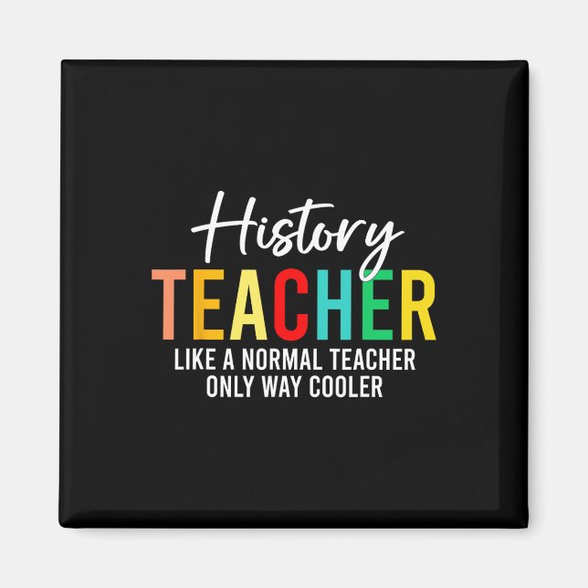 Rolig historielärare definition tillbaka till skol magnet (Framsidan)