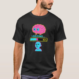 Rolig hjärnans laddningsstatus t shirt