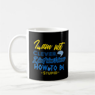 Rolig hjärndesign kaffemugg