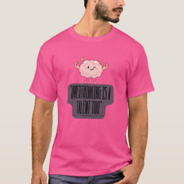 Rolig hjärnkraftskläder för introverta t shirt