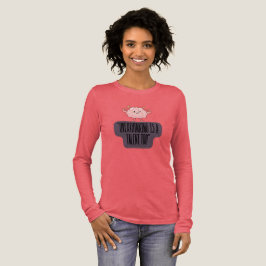 Rolig hjärnkraftskläder för överanalysatorer t shirt